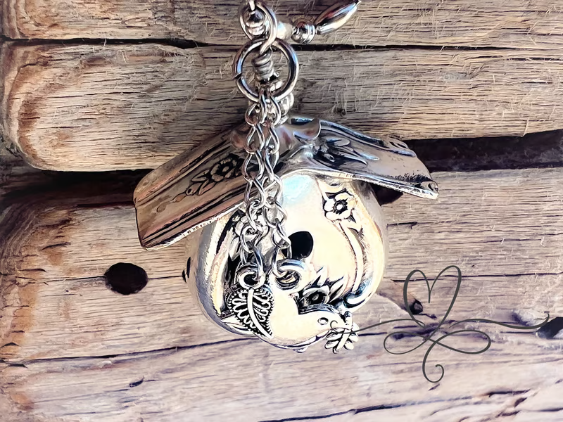 🔥Father's Day Sale: - 🐦Birdhouse Necklace • The 1951 "Magnolia" Silverware Birdhouse💯Sterling Silver✨🎉