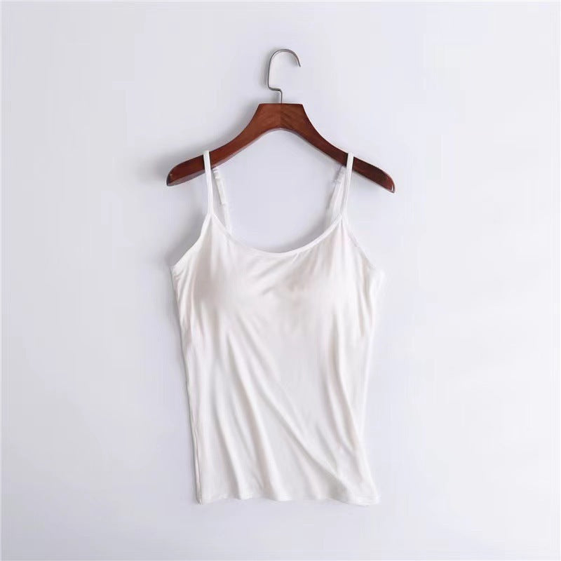 Plus Size Underwired Padded Sling Bottoming Shirt