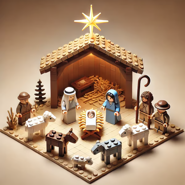 🔥LAST DAY 49% OFF - Nativity LEGO Blocks