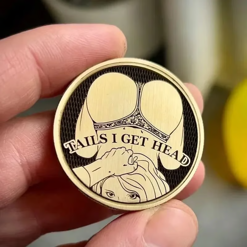 🔥This Week's Special Offer 49% OFF-🤣Funny Heads and Tails Coins