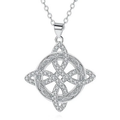 Mystical Birthstone Witches Knot Necklace – Natural Crystal🔮💞Protect Your Loved Ones