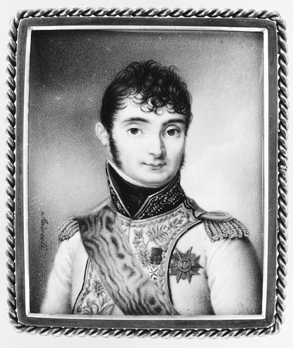 Jrme Bonaparte 17841860, King of Westphalia by Giacomo Andreoli - Classic Art canvas print