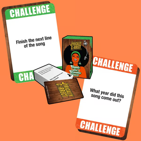 🔥Hot Sale 49% off🎶Lyrically Correct Music Trivia Game '60s and '70s Oldies but Goodies Edition