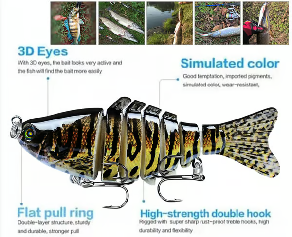 🔥Last Day Promotion - 49% OFF⏰PROBERO (fishing gear) - Bionic swimming bait
