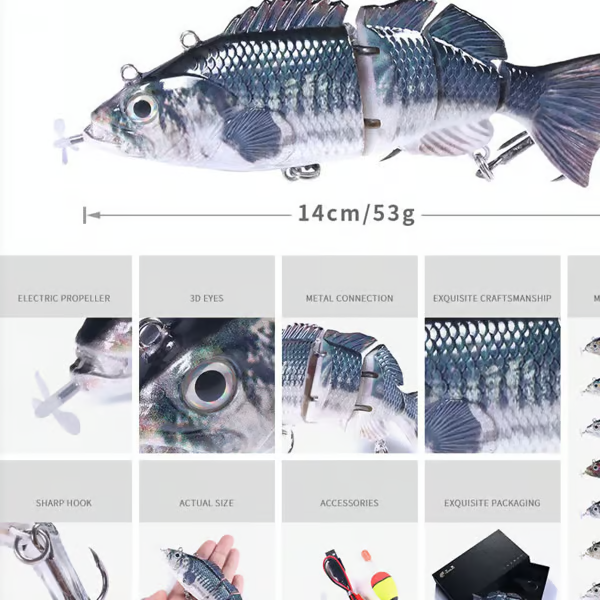🔥Last Day Promotion - 49% OFF⏰PROBERO (fishing gear) - Bionic swimming bait