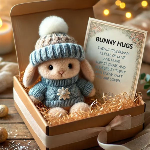 🔥Easter Sale 49% OFF - Mini Bunny Hug Cute Easter Gift