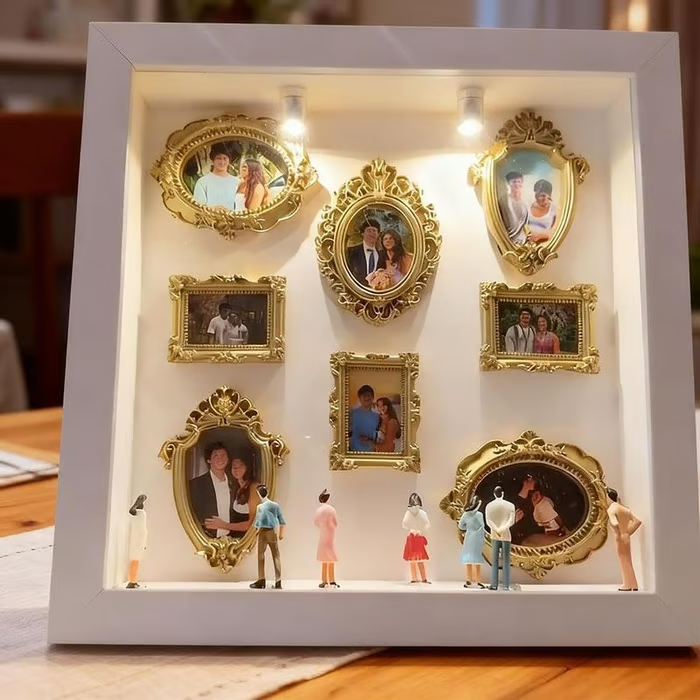 DIY Mini Museum Silhouette Box