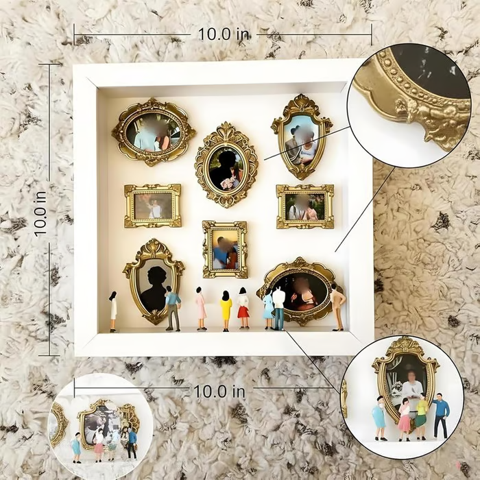 DIY Mini Museum Silhouette Box
