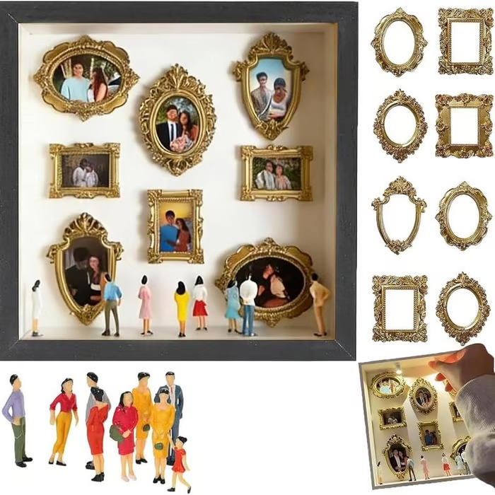 DIY Mini Museum Silhouette Box