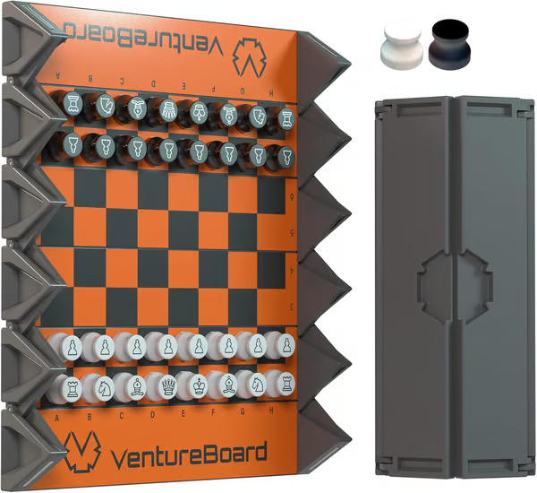 6-Inch Magnetic Chess Set – The Ultimate Portable Game for Chess Lovers! ♟️✨