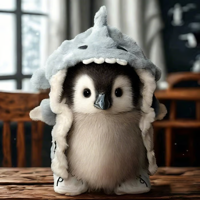 🐧🐧Super realistic plush AI penguin🐧🐧
