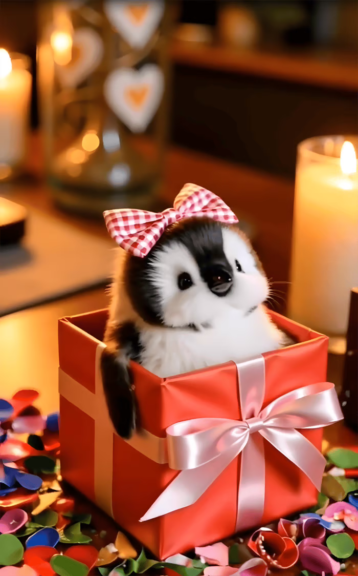 🐧🐧Super realistic plush AI penguin🐧🐧