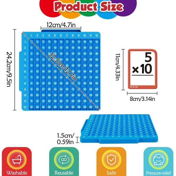 🔥LAST DAY 49% OFF🔥Math Flash Cards + Math Board