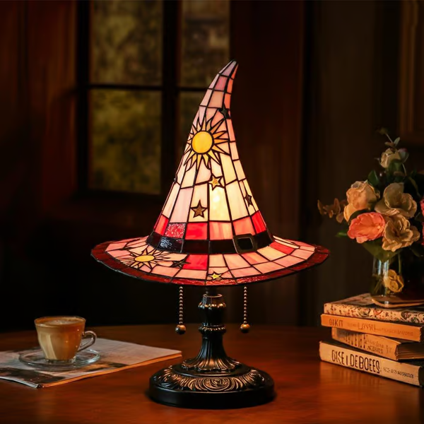 🔥Last 4 hours Sale: Save 50% -🧙‍♀️🔮Witch Hat Lamps🌟