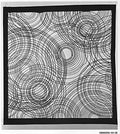 Stencil with Pattern of Concentric Circles by  - Classic Art canvas print