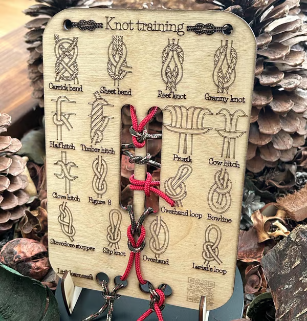 🔥LAST DAY SALE 50% OFF🪢Knot Training Board Crafted from Sustainably Sourced Birch Plywood
