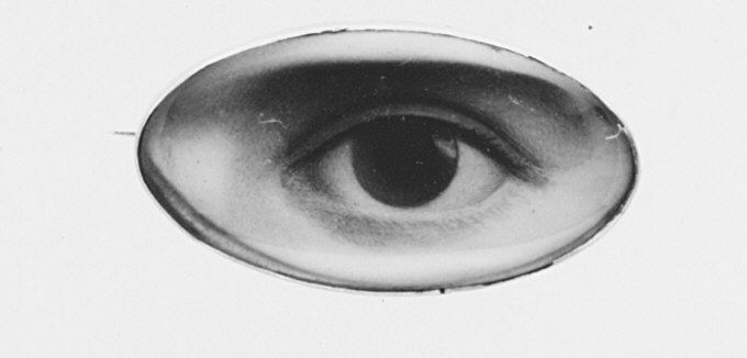 Eye Miniature by British Painter - Classic Art canvas print