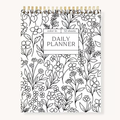 🎨Color-In Spiral Notebook & Daily Planner🧑‍🎨