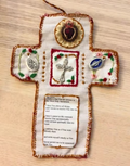 🔥Buy more save more-✝️Pocket shrine WithSilver cross included Inside