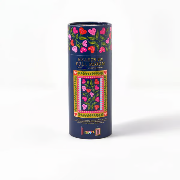 🔥LAST DAY 49% OFF🎨Hearts in Full Bloom Paint by Number Kit