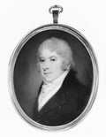 Portrait of a Man by Samuel Shelley - Classic Art canvas print