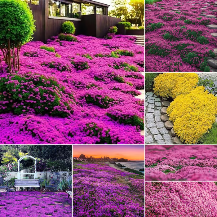🔥⏰Last Day 70%OFF - ✨Creeping Thyme seeds for four seasons🏡| Create your perfect lawn here🌼