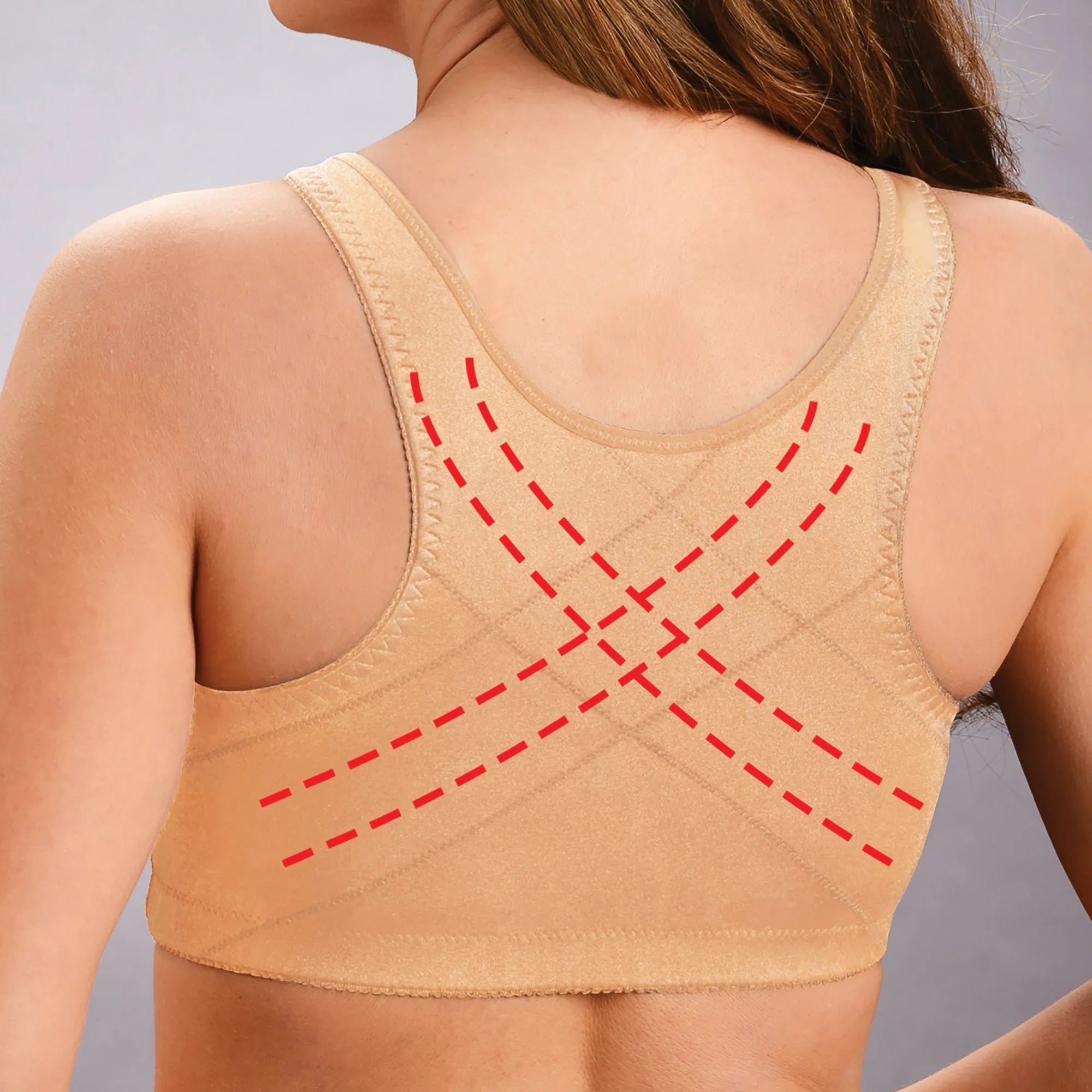 💖Front Hooks, Stretch-Lace, ALL IN ONE BRA!