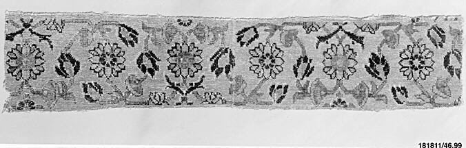 Fragment of Rug Border by  - Classic Art canvas print