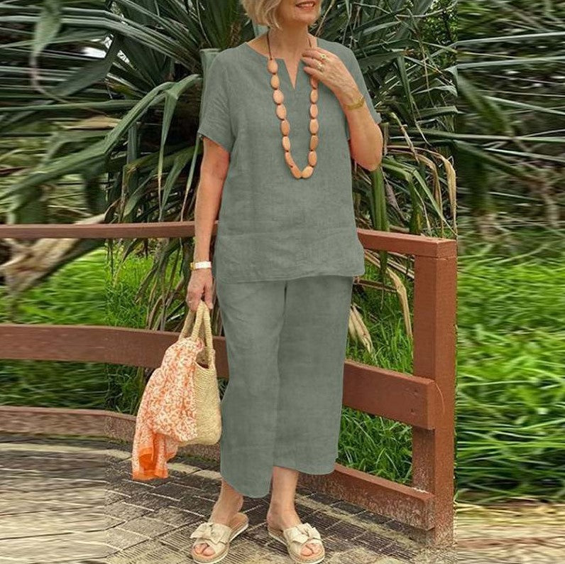 New Loose Casual Two-Piece Suit Suit