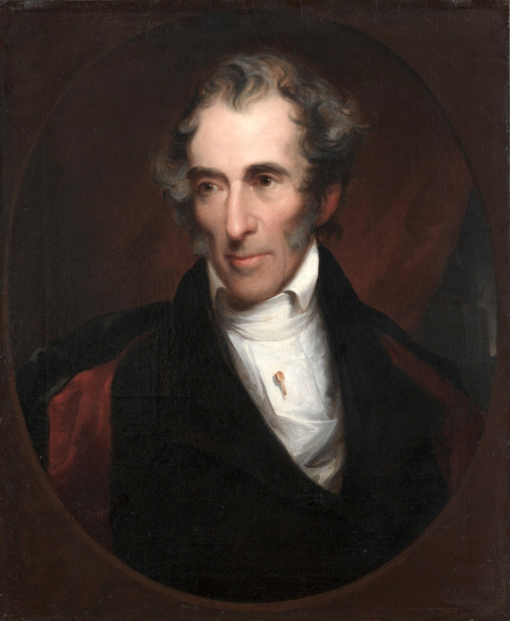 Martin Luther Hurlbut by John Neagle (American, 1796–1865) - Classic Art canvas print