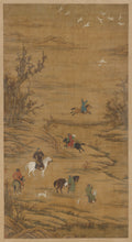 Hunting on Horses by  - Classic Art canvas print