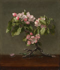 Apple Blossoms by Martin Johnson Heade (American, 1819–1904) - Classic Art canvas print