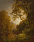 June Day by William Trost Richards (American, 1833–1905) - Classic Art canvas print