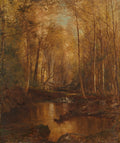Autumn in the Catskills by Jervis McEntee (American, 1828–1891) - Classic Art canvas print