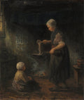 The Pancakes by Jozef Israëls (Dutch, 1824–1911) - Classic Art canvas print
