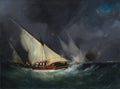 Greek Pirates Attacking a Turkish Vessel by  - Classic Art canvas print