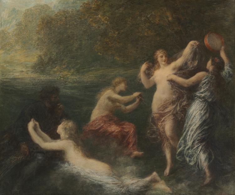 Tannhuser by Henri Fantin-Latour (French, 1836–1904) - Realist canvas print