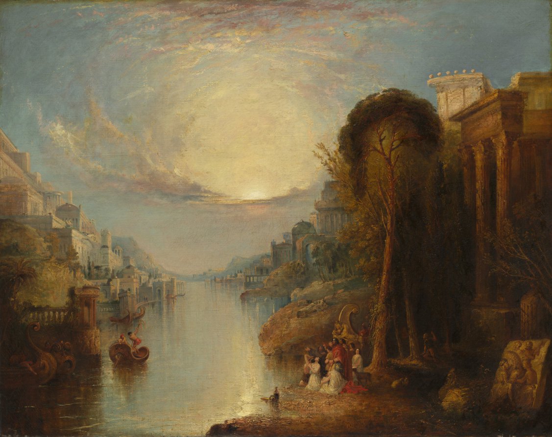 Carthage by William Linton (British, 1791–1876) - Classic Art canvas print