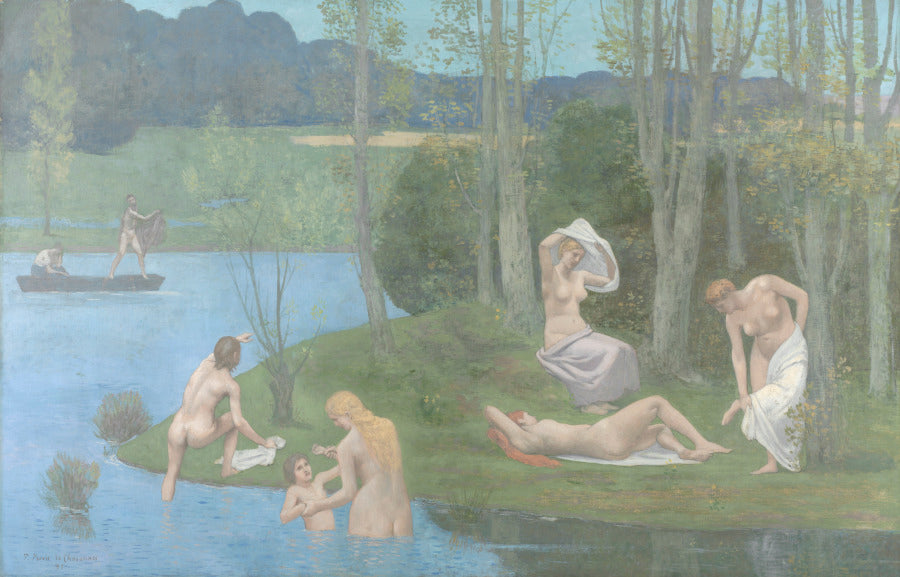 Summer by Pierre Puvis de Chavannes (French, 1824–1898) - Classic Art canvas print
