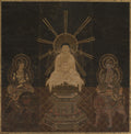 Shakyamuni Triad by  - Classic Art canvas print