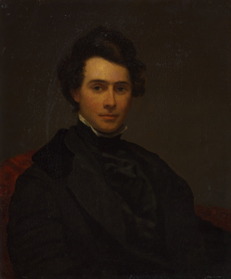 Tompkins Matteson by Charles Loring Elliott (American, 1812–1868) - Classic Art canvas print