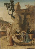 Adoration of the Shepherds by  - Classic Art canvas print