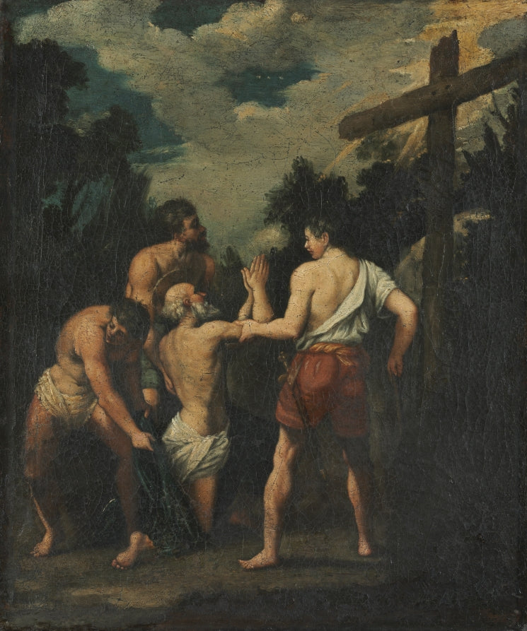 Martyrdom of Saint Andrew by Guido Reni (Italian, 1575–1642) - Classic Art canvas print
