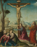 The Crucifixion by Sodoma (Italian, 1477–1549) - Classic Art canvas print