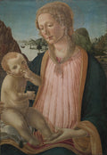 Madonna and Child by Francesco Botticini (Italian, c. 1446–1497) - Classic Art canvas print