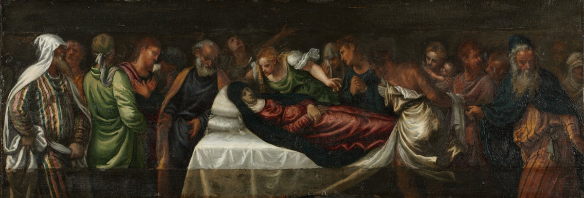 Death of the Virgin by  - Classic Art canvas print