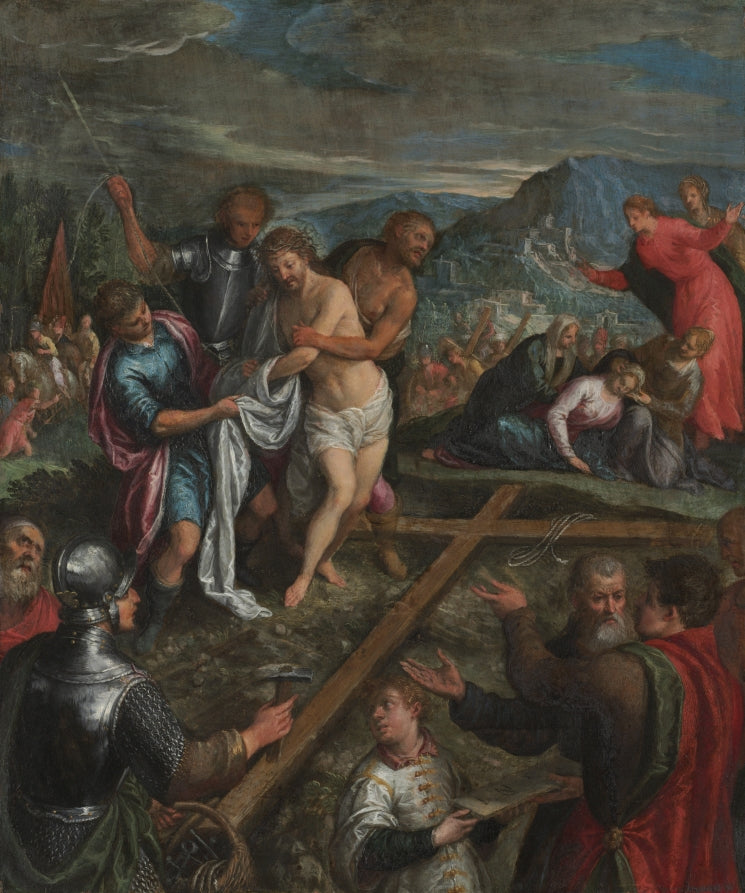 Preparation for the Crucifixion by  - Classic Art canvas print