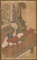 Sleeping Poet by  - Classic Art canvas print