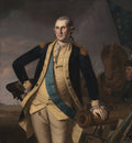George Washington at Princeton by Charles Willson Peale (American, born The Thirteen Colonies, 1741–1827) - Classic Art canvas print