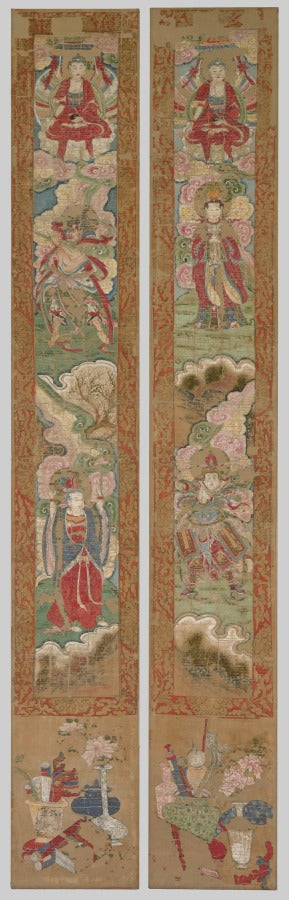 Buddhist Panel by  - Classic Art canvas print